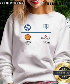 Stylish Scuderia Ferrari F1 New 2025 sweatshirt, perfect for racing fans and a must-have for any motorsport enthusiast.