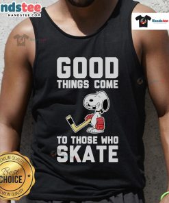 Cool Snoopy graphic tank top for stylish skate enthusiasts, perfect for summer skate sessions and casual wear.