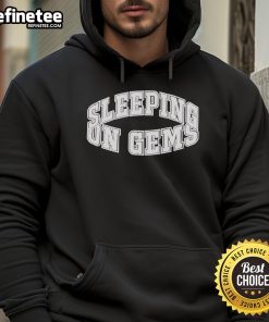 Nice Sleeping on Gems logo hoodie featuring a stylish design and vibrant colors, perfect for cozy, casual wear.