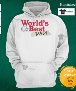 Nice South Alabama Jaguars World's Best Dad Hoodie in navy blue, perfect for fans and proud dads.