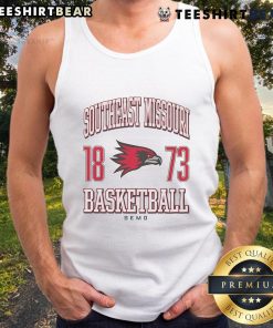 Nice Southeast Missouri State Redhawks basketball tank top for fans, featuring team colors and logo design.