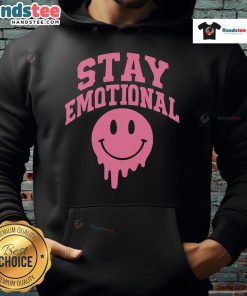Cozy Nice Stay Emotional Hoodie in soft fabric, perfect for expressing feelings and staying stylish this season.