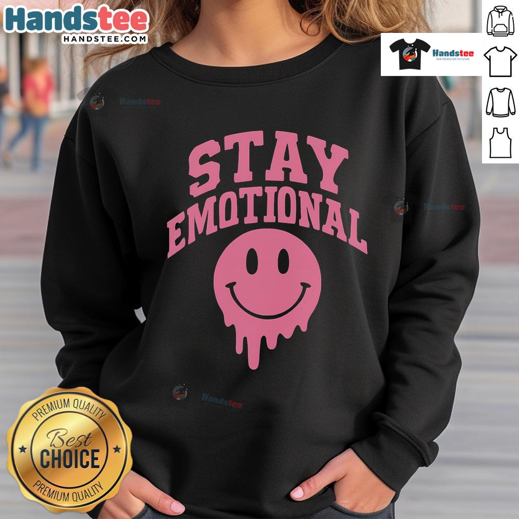 Nice Stay Emotional Sweatshirt Cozy emotional sweatshirt design featuring the phrase Nice Stay, perfect for casual wear and expressing feelings.