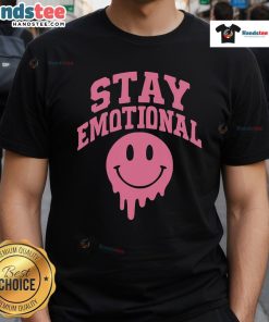 Nice Stay Emotional T-Shirt featuring a colorful graphic design, perfect for expressing feelings and personal style.