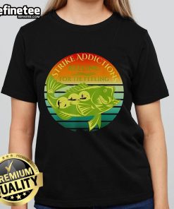 Nice Strike Addictions Reeling For The Feeling Ladies Tee featuring a stylish design for casual wear.