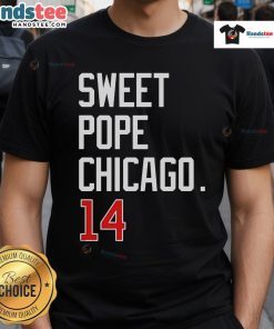 Nice Sweet Pope Chicago 14 T-Shirt featuring vibrant graphics and a comfortable fit, perfect for fans and collectors.