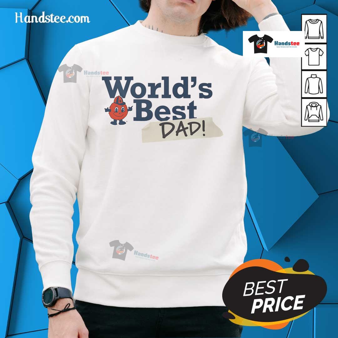 Nice Syracuse Orange World'S Best Dad Sweatshirt Nice Syracuse Orange World's Best Dad sweatshirt featuring vibrant colors and comfortable design for proud dads.