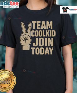 Join the Nice Team with this Cool Kid Ladies Tee featuring a stylish design for trendy women. Perfect for casual wear!