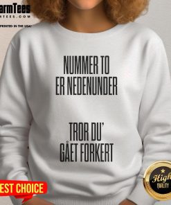 Stylish Nice Tessa Nummer sweatshirt featuring unique design, perfect for casual wear and trendy outfits.