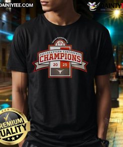 Nice Texas Longhorns 2025 SEC Regular Season Title Special T-Shirt featuring bold team graphics and vibrant colors.