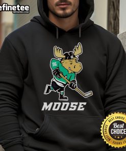 Nice The Big Moose Dallas Stars hoodie featuring team colors and logo, perfect for fans showcasing their spirit.