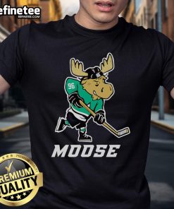 Nice The Big Moose Dallas Stars T-Shirt featuring vibrant team colors and logo, perfect for fans and game day wear.
