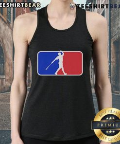 Stylish Nice-The-Natural Baseball Logo Tank Top featuring a vibrant logo, perfect for casual summer wear.