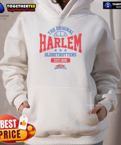 Nice The Original Harlem Globetrotters Est 1926 retro hoodie showcasing vibrant design and classic basketball style.