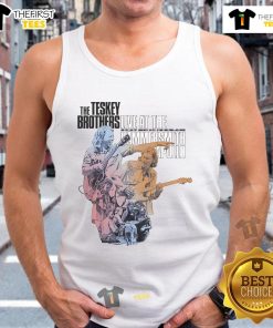The Teskey Brothers perform live at Hammersmith Apollo 2025, wearing stylish tank tops during their Nice tour.