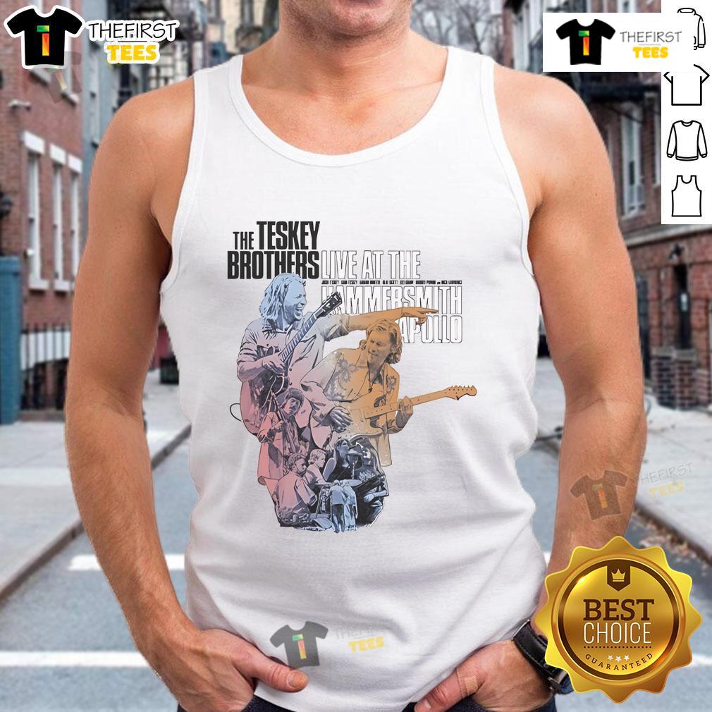 Nice The Teskey Brothers Live At The Hammersmith Apollo Tour 2025 Tank Top The Teskey Brothers perform live at Hammersmith Apollo 2025, wearing stylish tank tops during their Nice tour.