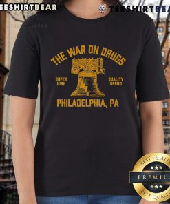 Nice The War On Drugs Philadelphia ladies tee featuring super high-quality sound design and stylish graphic.