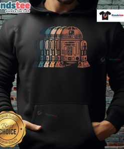 Stylish Nice The Way Of R2D2 Star Wars hoodie featuring iconic droid design, perfect for fans and casual wear.