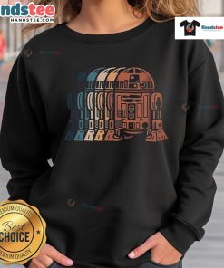 Stylish Nice The Way Of R2D2 Star Wars sweatshirt featuring iconic droid design, perfect for fans and casual wear.