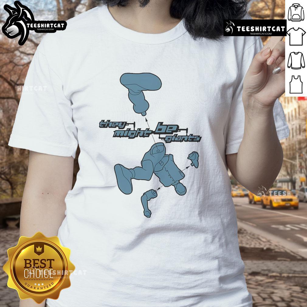 Nice They Might Be Giants Mink Car Ladies Tee Alt Text: Nice They Might Be Giants Mink Car Ladies Tee featuring vibrant design and comfortable fit for fans of the band.