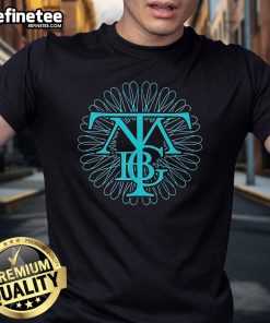 Alt Text: Nice They Might Be Giants Spirograph on steel t-shirt featuring vibrant designs and band logo, perfect for fans.