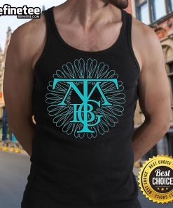 Alt Text: Nice They Might Be Giants Spirograph design on a stylish steel tank top, perfect for fans of unique graphic apparel.