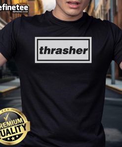Stylish Nice Thrasher T-Shirt featuring bold graphics, perfect for skating enthusiasts and casual streetwear lovers.