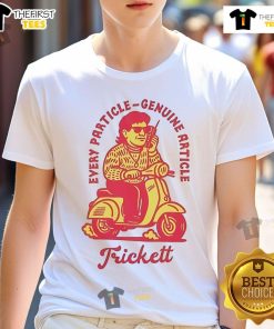 Nice Trickett England Genuine Article Scooter T-Shirt featuring vibrant design, perfect for scooter enthusiasts and fashion lovers.