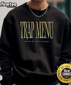 Nice Triko Trap Menu Sweatshirt featuring a stylish design, perfect for casual wear and street fashion enthusiasts.