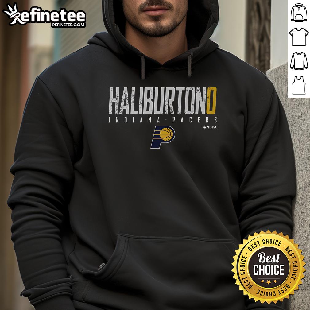 Nice Tyrese Haliburton Indiana Pacers Hoodie Nice Tyrese Haliburton Indiana Pacers hoodie showcasing vibrant team colors and stylish design for fans and players.
