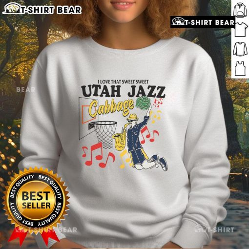 Cozy Nice Utah Jazz Cabbage sweatshirt in vibrant colors, perfect for fans and casual wear.
