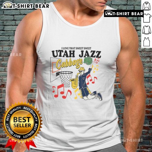 Stylish Nice Utah Jazz Cabbage tank top featuring vibrant colors and a trendy design, perfect for basketball fans.