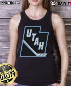 Nice Utah Mammoth Tertiary logo tank top featuring a stylish design perfect for casual wear.