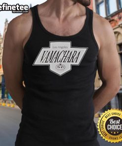 Alt Text: Stylish Nice Vamachara X Los Angeles Kings tank top featuring team colors and logo, perfect for fans.