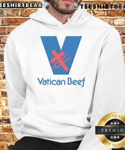 Stylish Nice Vatican Beef Hoodie featuring a unique design, perfect for casual wear and showcasing your fashion sense.