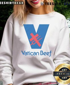 Stylish Nice Vatican Beef sweatshirt featuring a unique design, perfect for casual wear and showcasing your love for Vatican culture.