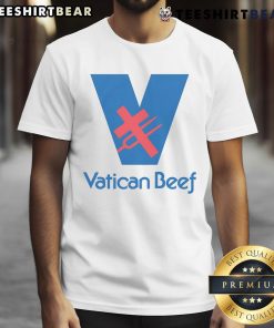 Nice Vatican Beef T-Shirt featuring a stylish design inspired by Vatican culture and humor for casual wear.