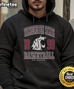 Nice Washington State Cougars basketball hoodie featuring team colors and logo, perfect for fans and casual wear.