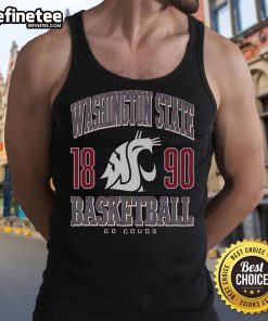 Stylish Nice Washington State Cougars basketball tank top showcasing team colors and logo for fans and athletes.