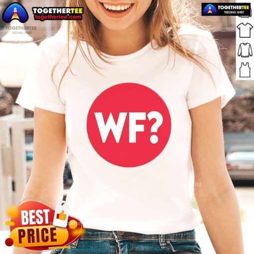 Nice WF Why Files logo on a stylish ladies tee, perfect for fans of the series and casual fashion enthusiasts.