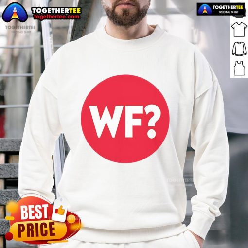 Nice WF Why Files logo sweatshirt featuring a stylish design in a comfortable fit, perfect for casual wear.