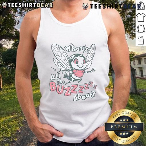 Stylish Nice What's All The Buzz About Tank Top in vibrant colors, perfect for casual summer outfits and trendy looks.
