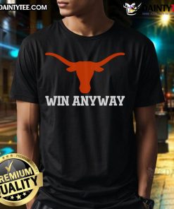Nice Win Any Way Special Texas Longhorns 2025 T-Shirt featuring vibrant colors and team logo, perfect for fans.