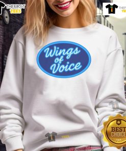 Stylish Nice Wings Of Voice sweatshirt featuring vibrant colors and unique design, perfect for casual wear.