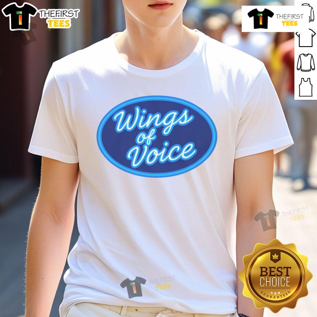 Nice Wings Of Voice T Shirt Nice Wings Of Voice T-Shirt featuring a vibrant graphic and comfortable fabric, perfect for expressing your unique style.