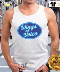 Stylish Nice Wings of Voice tank top featuring vibrant colors and a trendy design, perfect for casual summer wear.