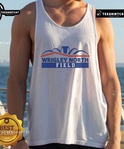 Stylish Nice Wrigley North Field tank top featuring a vibrant design, perfect for summer outings and casual wear.