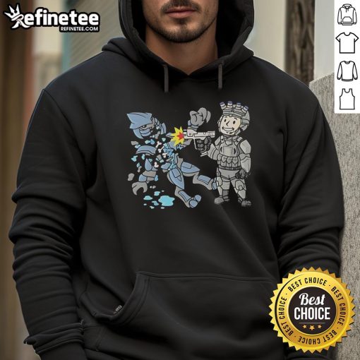 Cool Nice Xeno Slayer Threat Llama Hoodie featuring vibrant graphics and a cozy design, perfect for gamers and enthusiasts.