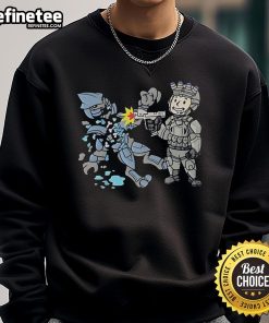 Cool Nice Xeno Slayer Threat Llama sweatshirt featuring vibrant graphics and a stylish design for gamers and fans.
