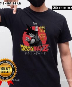 Alt Text: Official Dragon Ball Z Goku Saiyan vintage 90s T-shirt featuring iconic anime character in vibrant colors.